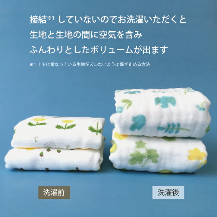 楽天市場】【Knit kobo.h】ふわふわ 8重 ガーゼ ふきん 2枚組 綿100  
