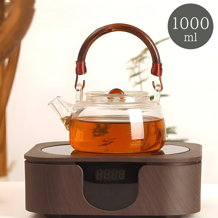 Iwailoft ティーポットガラス 急須 茶こし付き IwaiLoft 250ml ガラス 急須 小 耐熱ガラス ティーポット ティーポット ガラス 金針茶こし付き ティーウォーマー お茶 保温 醬油差し 醬油ポット おしゃれ ガラスポット ジャンピング 紅茶ポット フルーツティー 花茶 工芸茶 に ガラス急須 直火可 一人暮らし