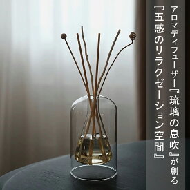 ＼楽天ランキング第1入賞！ ／ リードディフューザー 容器&リードスティックセット アロマ ポット おしゃれ 200ml インダストリアル ダブルウォール ガラス スティック フラスコ 三角フラスコ 芳香 花器 シンプル ルームフレグランス 香り リビング 玄関一輪挿し kiyokyou