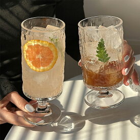 美しい脚付グラス おしゃれ カクテルグラス 日本酒 ゴブレット 足付き クラフトサケグラス 玉足 グラス 脚付き ワイングラス シャンパン 赤 白ワイン ジュース チューハイ グラス ガラス食器 インテリア雑貨 母の日 プレゼント 誕生日 贈り物 Kiyokyou