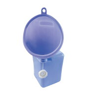 簡易トイレ 工事現場 災害 非常用 介護 仮設 小便器 プラスチックトイレ スカイトイレ 上下セット [法人…