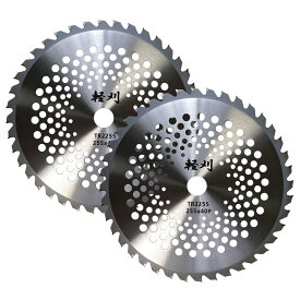 刈払機用チップソー 外径255mm 40枚(1枚あたり505円) 軽量 メッシュチップソー 刈払機 草刈機替刃 軽刈