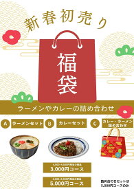 【博多の美味しいものを詰め合わせ】美味しい福袋【何がでるかはお楽しみ】【ラーメンセット、カレーセット、ラーメン・カレーの詰め合わせから選べます】【3,000円or 5,000円】【絶対にお得なセットです】