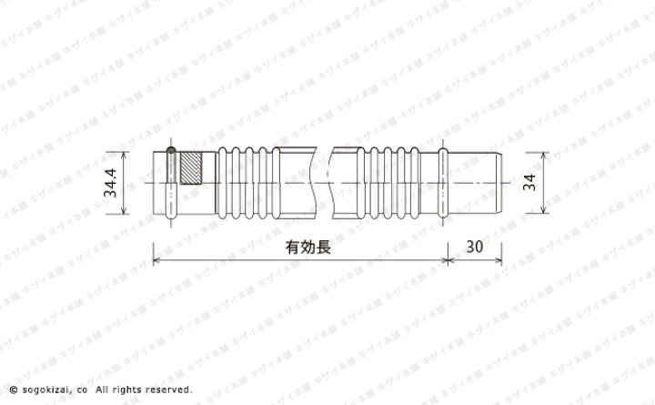 FF暖房機の排気延長にφ34×φ35排気筒自在ジョイント470mm : 住宅専門金物卸販売 キザイ本舗 FF暖房機の排気延長にφ34×φ35排気筒自在ジョイント470mm : 住宅専門金物卸販売 キザイ本舗