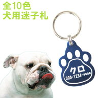迷子札 犬 名入れ 【 犬用 】 軽量 ネームプレート 名前入り プレゼント 名入り ギフト ペット 犬用品 首…