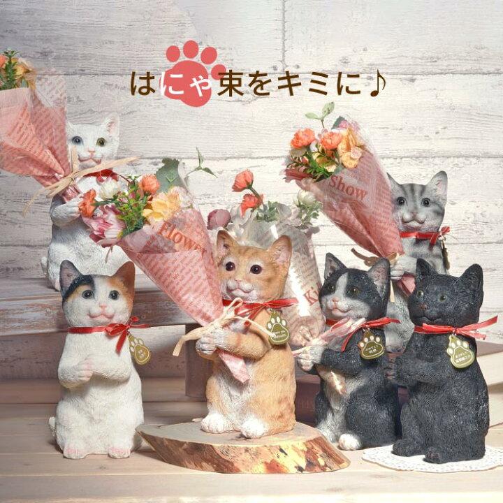 楽天市場】猫 花 プレゼント おしゃれ かわいい 猫好き 誕生日 