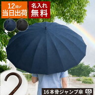 ★P5倍9日1:59まで★ 名入れ ギフト 傘 メンズ プレゼント 大きい 丈夫 5000円 即日出荷 即日 【 傘骨 16…