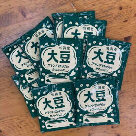 カフェインレス 大豆 ブレンドコーヒー ドリップバック (10パック)　【送料無料】