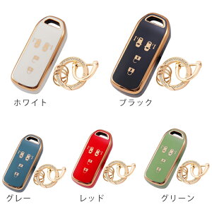 ホンダ 対応 スマートキーケース HONDA キーケース 専用設計 キーカバー キーホルダー Honda キーケース レディース メンズ N-BOX N-WGN N-ONE N-VAN車の鍵が入る 高級 TPU 汚れ 傷防止 落ちにく 全面保