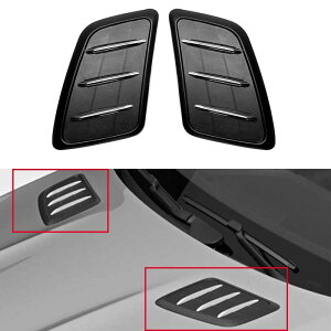 メルセデス ベンツ 対応用 カーアクセサリー エクステリア デコレーション GLE W167 2019+ ピアノ ブラック エンジンフード エアコン吹き出し口カバー トリム
