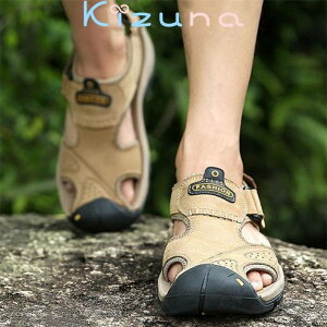 サンダル メンズ アウトドアサンダル スポーツサンダル つま先保護 大きいサイズ 夏 夏用 ブランド 靴 大きいサイズ ブランドサンダル ビーチサンダル 厚底 マジックテープ 痛くない 涼しい