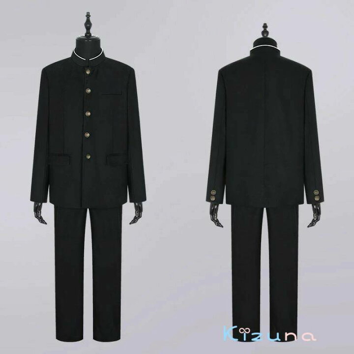 楽天市場】学生服 上下セット 超黒ハイグレード 洗濯機丸洗い 上着 