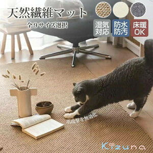 カーペット ラグマット サイザル 麻 ラグ ラグマット 床 ペットマット 猫 爪とぎ 爪研ぎ 和室 洋室 汚れ防止 絨毯 高級 おしゃれ 和モダン オールシーズン インテリア 汚れ対策 毛が抜けにく