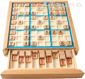 木製 ナンバープレース 数独 ナンプレ 知育玩具