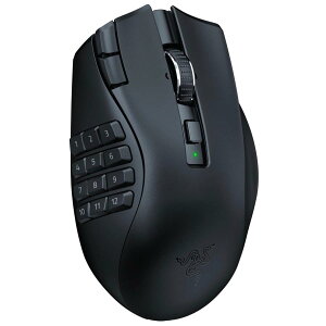 Razer ���[�U�[ Naga V2 HyperSpeed 21�{�^�� 2.4GHz / Bluetooth 5.0 ���C�����X ���Ή� �Q�[�~���O�}�E�X RZ01-03600100-R3A1