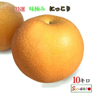 10月中旬〜下旬 特選 にっこり 梨 減農薬 長野県産 11キロ
