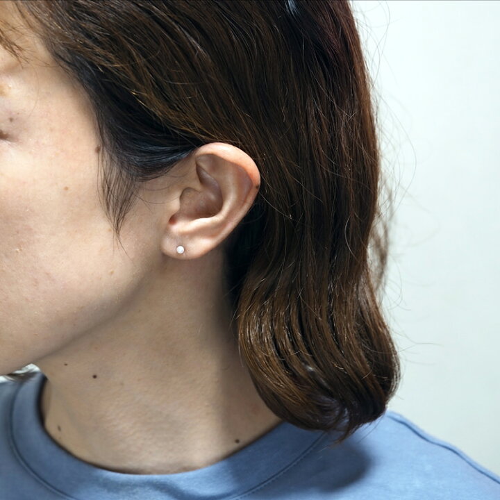 楽天市場】3-3.5mm アコヤ本真珠 ベビーパール ピアス K18YG/K10PG  