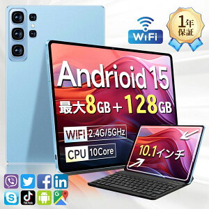 _Viݒsv^^ubg 10C` Wi-Fif ^ubgPC { Android15 Vi 8GB+128GB  IPSt y AhCh 15 { WiFi 6 office PC i ^ubgJ o[ P[X q Lb