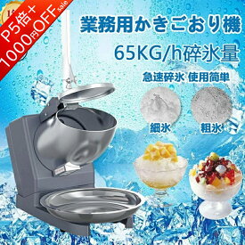 【1000円off+P5倍-実際に9481円げ！-2年間保証】電動かき氷機 かき氷機 電動 業務用 バラ氷 かき氷器 電動かき氷器 電気砕氷機 大容量 かき氷メーカー フラッペメーカー 氷削器 氷削機 冷凍フルーツ スイーツ氷 操作簡単 洗える 家庭用 商業用 日本語取扱説明書1年保証