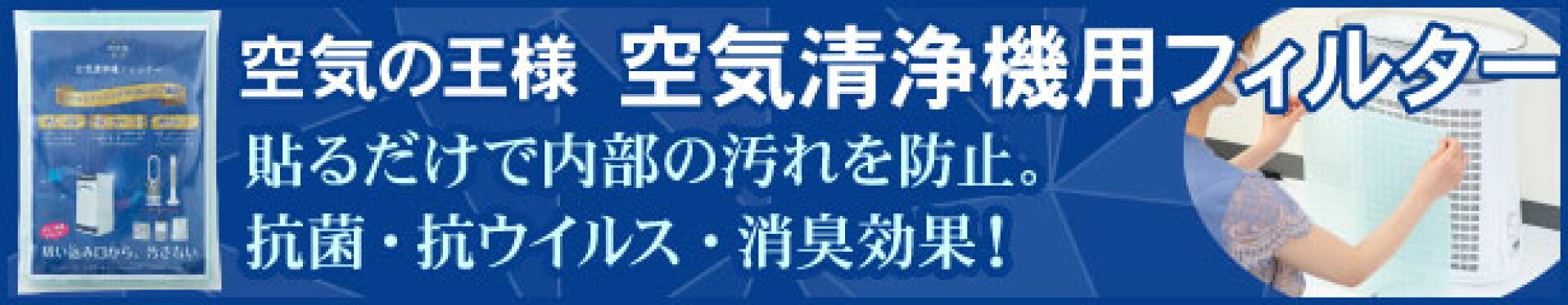 空気の王様 抗菌・抗ウイルス 空気清浄機用フィルター