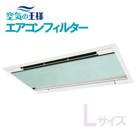 エアコンフィルター 天井埋込エアコン用 AT254フィルター Lサイズ [600mm×800mm] 6枚入 抗菌 防カビ 消臭 ホコリとり 空気の王様