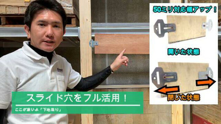 楽天市場】【あす楽 14時までの注文で当日出荷】下地板固定金具「下地 