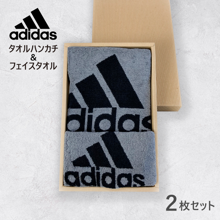 【楽天市場】adidas プレゼント タオルセット ミニタオル フェイス