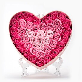 入浴剤 ギフト 結婚祝い 誕生日 お風呂 バスペタル ハート ボックス ピンク 詰め合わせ バラ フラワーソープ 枯れない プレゼント バレンタイン おしゃれ 雑貨 lal filo