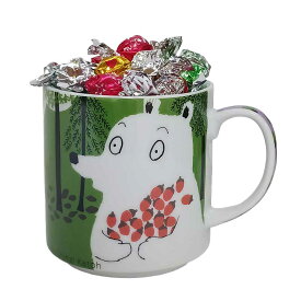 チョコレート ギフト 子供 マグカップ セット ハーベスト 280ml くま バレンタインチョコ 2026 動物 磁器 カップ 日本製 ホワイトデー お返し おしゃれ 雑貨 lal filo