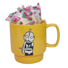 チョコレート ギフト 子供 フリーズドライイチゴチョコレート 5粒 ミドル マグカップ 1個 セット ウルトラマン ウルトラセブン 320ml 磁器 カップ 日本製 ホワイトデー お返し おしゃれ 雑貨 lal filo