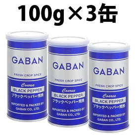 ギャバン ブラックペッパー 粗びき 100g GABAN スパイス 辛味 香辛料 Black pepper シード 業務用 粒 黒胡椒 胡椒 粒黒胡椒 袋 厳選使用 黒コショウ パスタ グラタン ピザ ステーキ ドレッシング フライドチキン マリネ 下味 ペッパー ハーブ 高い辛み ハーブ あらびき