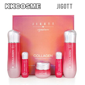 jigott ジゴット シグネチャーコラーゲンエッセンシャルスキンケア3種セット 基礎化粧品セット 正規品 韓国コスメ