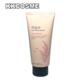 The Face Shop ザフェイスショップ ライスウォーターブライトクレンジングフォーム 300ml 大容量 洗顔フォーム 単品 韓国コスメ 正規品