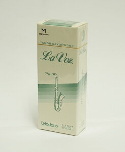 テナーサックスリード D'Addario Woodwinds(ダダリオウッドウィンズ)La Voz(ラ・ヴォーズ)5枚入り