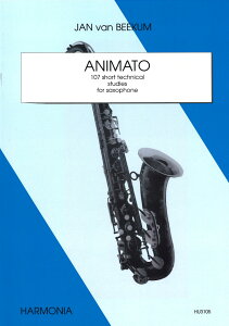 {^TbNXuANIMATO 107 short technical studies for saxophonevi107̒ZeNjJX^fBj JAN van BEEKUMiEt@Ex[Nj