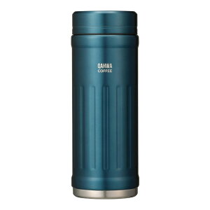 シービージャパン(CB JAPAN)コーヒーボトル2 410ml 水筒 直飲み 真空断熱 2層構造 テフロン加工 ブルー カフア