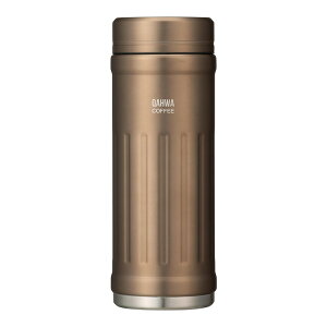 シービージャパン(CB JAPAN)コーヒーボトル2 410ml 水筒 直飲み 真空断熱 2層構造 テフロン加工 ベージュ カフア