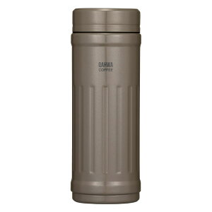 シービージャパン(CB JAPAN)コーヒーボトル2 410ml 水筒 直飲み 真空断熱 2層構造 テフロン加工 グレージュ カフア