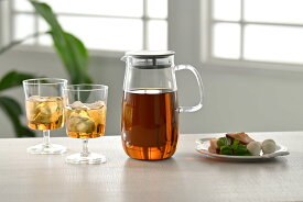 ハリオ レンジでかんたん麦茶ポット むぎちゃん 1.0L ダークグレー XMP-1000-DGR 【日本製 HARIO お茶 ポット 簡単 沸かす 耐熱 ガラス 冷水筒 茶こし 夏 対策】
