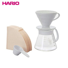 ハリオ V60 セラミックドリッパー02セット XVDD-3012W