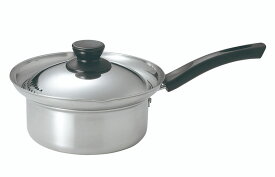 カクセー ニルワーカ IH対応 ステンレス製 吹きこぼれにくい湯切り鍋 16cm NW-05