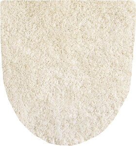 オカトー メリージェラート 兼用フタカバー クリーム 【カバー U型 O型 洗浄暖房 兼用 洗える 洗濯可 くすみカラー やわらか オシャレ】