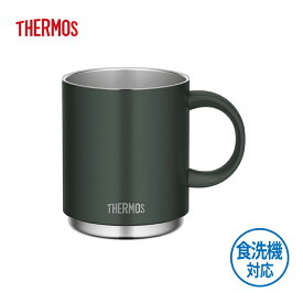 サーモス 真空断熱マグカップ 450ml フォレストグリーン マグカップ用フタセット JDS-451 FG 【samos 保温保冷 食洗機対応】