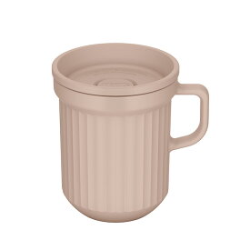 サーモス DJU-320 AMBE 蓋付きスープマグ アーモンドベージュ 320ml 電子レンジOK/冷凍保存OK/食洗機対応/お弁当/マグカップ