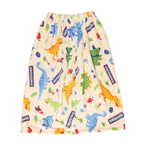 スケーター TOP1 吸水速乾巻きタオル ディノサウルス