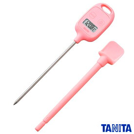 送料無料　タニタ　TT583PK　デジタル温度計　ピンク