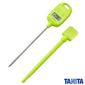 送料無料　タニタ　TT583GR　デジタル温度計　グリーン