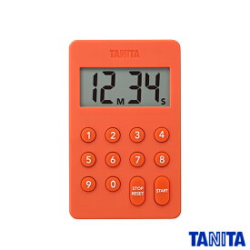 【送料無料メール便専用】タニタ　TD415OR　デジタルタイマー　オレンジ