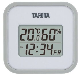 送料無料 タニタ　デジタル温湿度計　TT-558 グレーホワイト(TT-550の後継品）