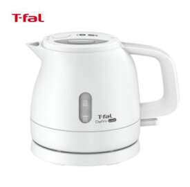 T-fal デルフィニ ロック ホワイト 0.6L KO1601JP 【セブジャパン 電気ケトル ポット 空焚き防止 オートオフ お湯漏れロック 片手 持ちやすい 注ぎやすい あっという間に すぐに沸く 送料無料】